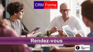 Gestion des rendez-vous dans CRMforma des formateurs libres