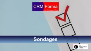 gestion des sondages dans CRMforma des formateurs libres