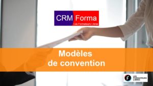 gestion des modèles de convention dans CRMforma des formateurs libres